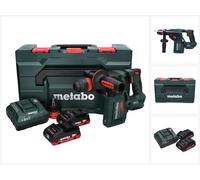 Martillo combinado sin cable Metabo KH 18 LTX BL 24 Q 18 V 2.2 J + 2x batería 4.0 Ah + cargador + metaBOX ( 601714800 )