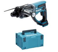 Makita Taladro percutor a batería DHR202ZJ 18V SDS-Plus Max 20 mm 1,9 J 3 funciones MAKPAC