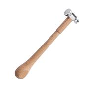 Martillo de bola de acero rico en carbono con, A | Martillo con de madera para taller metalúrgico con golpe de bola