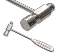 Martillo de bola para perseguir plateros, para hacer joyas, manualidades, manualidades, metal de doble cara, 283.5 g PTL®