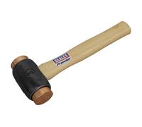 Martillo De Cara De Cobre Sealey 4.3lb Mango De Nogal CFH04