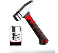 Martillo de Carpintero para acero Alto Carbono Mango Ergonómico Sacaclavos Curvo para herramienta Manual para construcción 450g(fitters hammer)