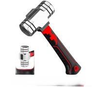 Martillo de Carpintero para acero Alto Carbono Mango Ergonómico Sacaclavos Curvo para herramienta Manual para construcción 450g(octagonal hammer)