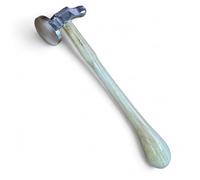 Martillo de cazador de 32 mm, cabeza abombada, martillo de punta esférica para cepillado, trabajo de metal y creación de joyas PTL®