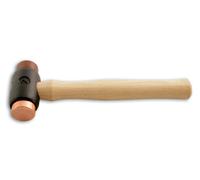 Martillo De Cobre Y Cuero Crudo Laser Tools 5134