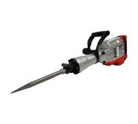 Martillo de demolición 1700 W, 60 J, 1900 bpm, 220 V con 2 cinceles | ABS, hierro, aluminio y acero aleado; mango adicional de 360°, cable de 3 m, maletín de transporte y botella de aceite