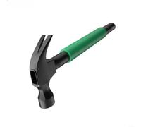 Martillo de garra 3 en 1 de acero forjado de 14 mm, 17 mm, 19 mm, para montaje HVAC y tornillos de expansión, herramienta multifuncional para tirar de uñas y golpear con antideslizante para mango