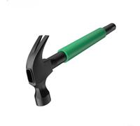 Martillo de garra 3 en 1 de acero forjado de 14 mm, 17 mm, 19 mm, para montaje HVAC y tornillos de expansión, herramienta multifuncional para tirar de uñas y golpear con antideslizante para mango