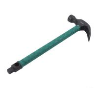 Martillo de garra de acero de alto carbono con enchufes de 12/14/17/19/22 mm para tornillo de expansión de aire acondicionado, removedor de uñas en forma de V (340 mm)