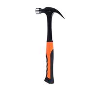 Martillo de garra de acero en carbono, pequeño martillo de uñas integrado portátil para bricolaje, carpintería, mantenimiento de decoración del hogar
