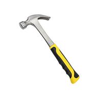 Martillo de garra una pieza forjado con mango acolchado PVC for martillo antivibratorio. Material: acero alto contenido carbono. Especificaciones: 0,5 kg(Specifications:0.5KG)