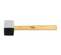 Martillo de goma 58mm 450g negro blanco goma martillo de 25-067