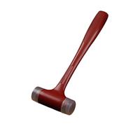 Martillo de goma de 335 g, herramienta de roscado de doble cara con | Mango contorneado para alineación de luz de carpintería, reparación del hogar, taller