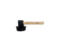 Martillo de pavimentación - KUŹNIA - Cabeza de goma 1,5 kg - Longitud 300 mm - Mango de haya