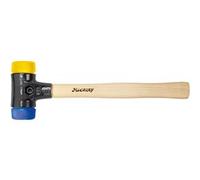 Wiha martillo de cara blanda safety blando/semiduro con mango de mader