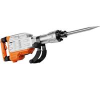 Martillo demoledor eléctrico de 3500W para romper hormigón, con 2 brocas tipo cincel