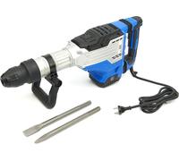 Martillo demoledor/perforador SDS-Max profesional de 1700 W, con 45 julios de potencia, velocidad variable y un peso de 12 kg