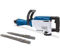 Martillo demoledor Scheppach AB1700 | 50 J de fuerza de impacto | Motor de 1700 W | 2000 golpes por minuto | Incluye maletín de metal