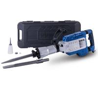 Martillo demoledor Scheppach AB1900 | 1900 W | 60 J | SDS-HEX | 16,5 kg | Incluye cincel puntiagudo y plano | Con maletín