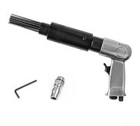Martillo escalador neumático de aguja de aire con 19 agujas de acero endurecido, herramienta de eliminación de óxido de 3500 BPM para rebabas de escoria de soldadura de pintura, cincel de presión de