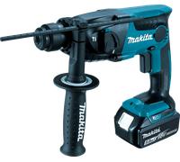 Martillo giratorio sin cable makita. potencia 1.6 julios