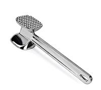 Martillo para Ablandar Carne, Mazo de Carne de Acero Inoxidable de Doble Cara, Herramienta para Mazo de Carne, Ablandador de Carne para Bistec Pollo Pescado Cerdo