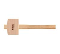 Martillo para madera 315g 100x70x46mm longitud martillo 25-076
