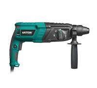 Martillo percutor Vatton de 850W de potencia - Sistema de anclaje rápido SDS - Incluye maletín y diferentes accesorios.