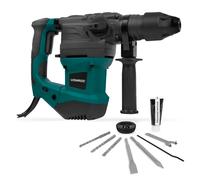 VONROC Martillo perforador 1800W - 6 Joule - Velocidad regulable - SDS plus - 4 funciones - In rocas y cinceles