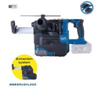 Martillo perforador 20V 2.8J SDS-Plus Brushless Scheppach bc-dh300dfs-x