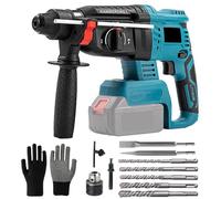 Martillo perforador a batería Compatible con Makita 18 V baterías