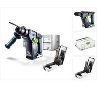 Martillo perforador a batería Festool BHC 18 Li-Basic de 18 V (574723) 25 Nm sin escobillas, solo en Systainer + juego de brocas de 7 piezas —sin batería ni cargador—