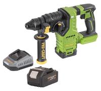 Martillo perforador a batería Procraft PHA30bb 20 V, 2,8 J, SDS plus, sin escobillas + 1 batería de 4,0 Ah + cargador