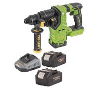 Martillo perforador a batería Procraft PHA30bb de 20 V, 2,8 J, SDS plus, sin escobillas + 2 baterías de 4,0 Ah + cargador