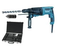 Martillo Perforador Makita HR2630TX12 Sds-Plus 26MM, Doble Chuck, 3 Funciones+