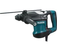 Martillo perforador multifunción Makita HR 3210 C, para uso profesional, funcionamiento con cable, 850 vatios, velocidad variable