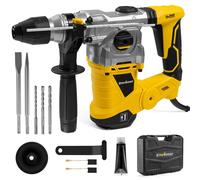 Martillo perforador SDS-Plus - 1500 W - 6,0 J - Martillo rotativo SDS plus taladro percutor