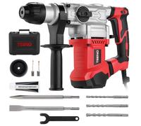 Martillo perforador SDS-Plus - 1500 W - 7 julios - 32 mm en hormigón - Con accesorios