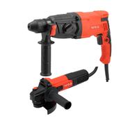 Martillo perforador sds plus 3,2 j + amoladora angular 125 mm 720 w se