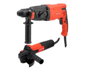 Martillo perforador sds plus 3,2 j + amoladora angular 125 mm 720 w se