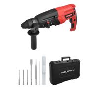 Martillo perforador sds plus 900 watt. con accesorios y maletin
