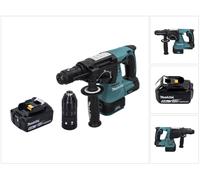 Martillo perforador sin cable Makita DHR 243 T1 18 V SDS plus sin escobillas + 1x batería recargable 5,0 Ah - sin cargador