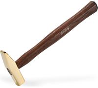 Martillo PICARD Schlosserhammer de 300 gramos, color dorado, ideal como regalo para techadores, con acabado dorado