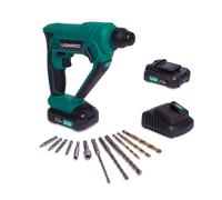 Martillo rotativo 20V - 2.0Ah | Incl. 2 baterías y cargador