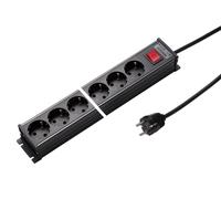 Martin Kaiser Regleta de 12 vías con interruptor y cable de 1,5 m (Enchufe Europeo) - 1101ZL12SW15