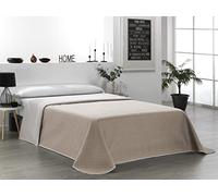Martina Home Colcha Boutí Reversible, Lino Cuero, Cama 105,Diamond