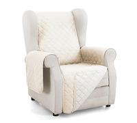 Martina Home Cubre Sofá Ámbar 1 Plaza/Relax Beige/Lino