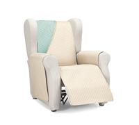 Martina Home Cubre Sofá Diamond 1 Plaza/Relax Beige/Aguamarina