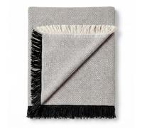 Martina Home Foulard/Plaid Multiusos Espiga 230x260 cm Crudo-Negro
