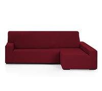 Martina Home Funda Chaise Longue Elástica Emilia Brazo Derecho Largo (Visto de Frente), Burdeos